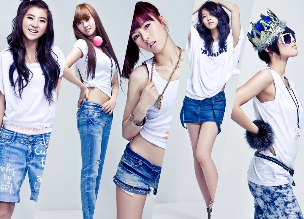 4minute Blue And White 4Minute Wallpapers