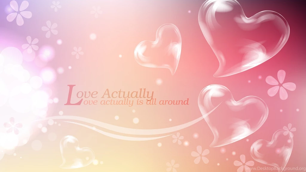 Translucent Hearts And Flowers HD Impressive Wallpapers Free HD ...