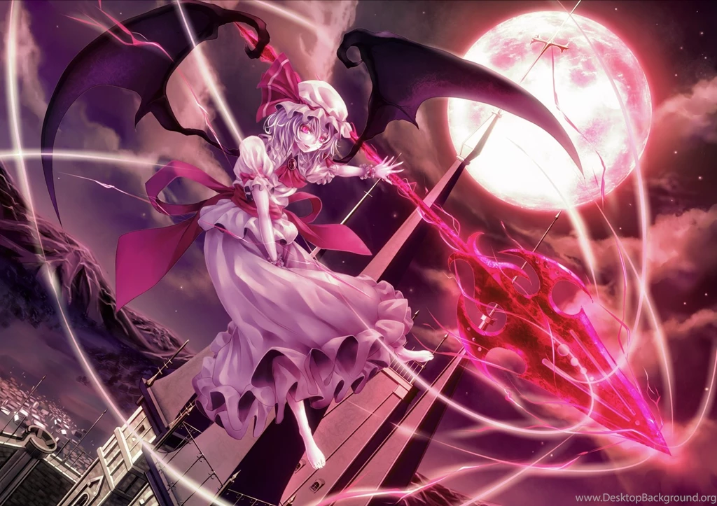 Remilia Scarlet Touhou Wallpapers Desktop Background