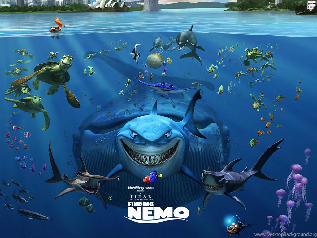 Finding Nemo, 2003, Cartoons Pics Desktop Background