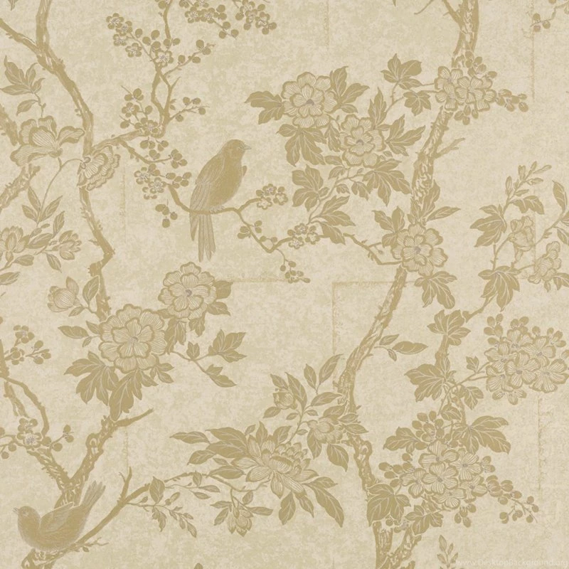 LWP64357W Marlowe Floral Vintage Gold By Ralph Lauren