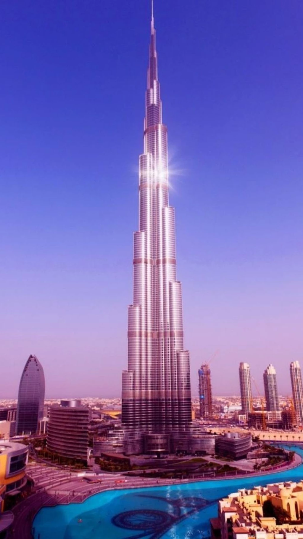 Cityscapes Tower Buildings United Arab Emirates Burj Khalifa ...