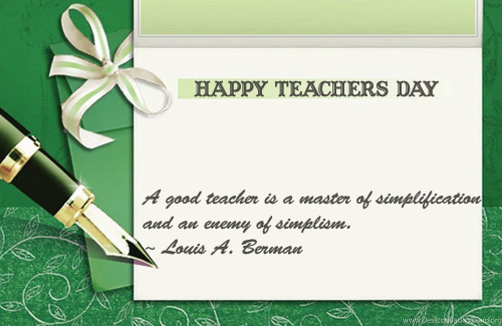 Teachers Day Greeting Cards HD Wallpapers Pics Desktop Background