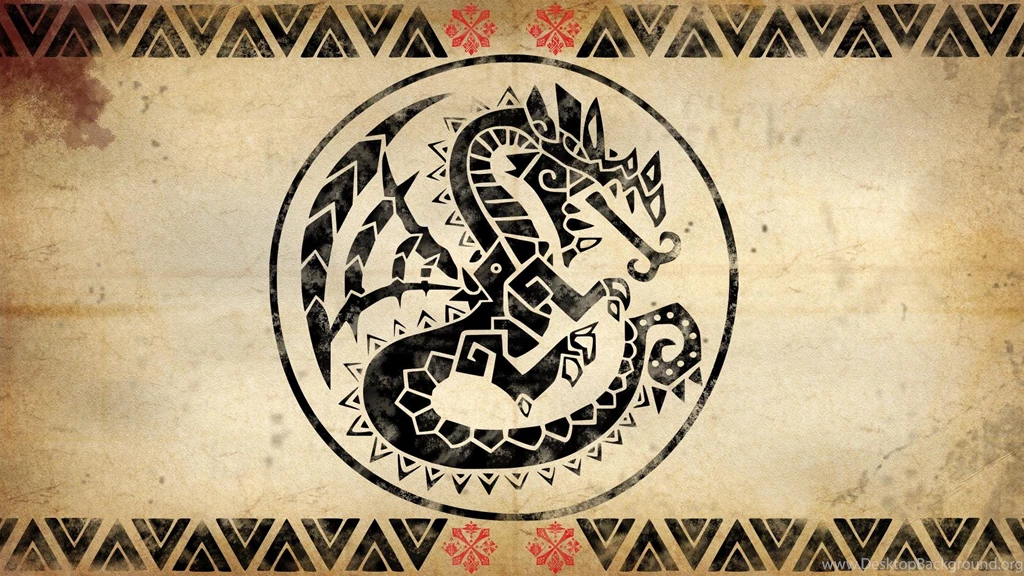 I Made A Monster Hunter Themed Wallpaper. : MonsterHunter