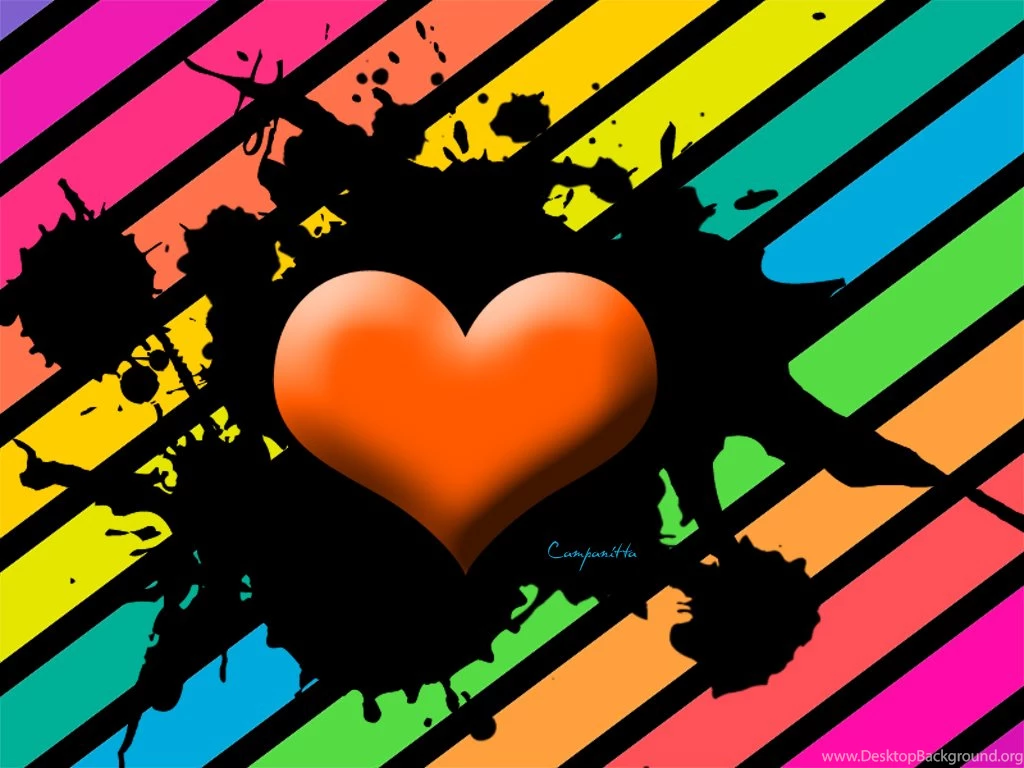 Rainbow Heart By Campanitta On DeviantArt