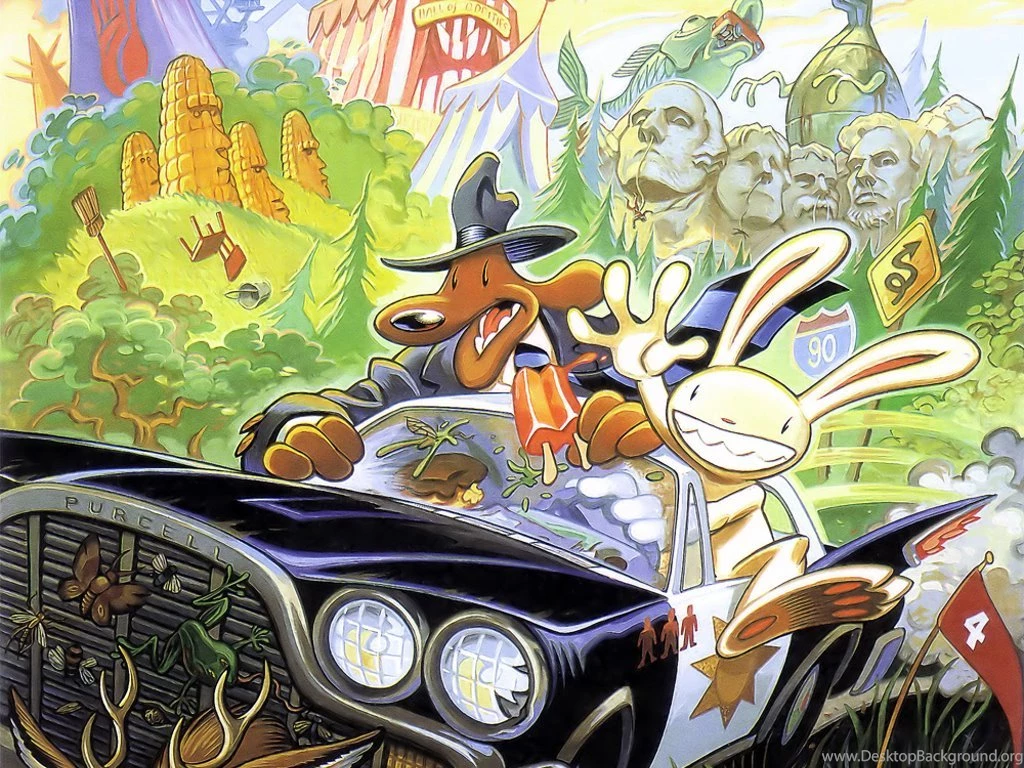 My Free Wallpapers Games Wallpapers : Sam And Max Desktop Background