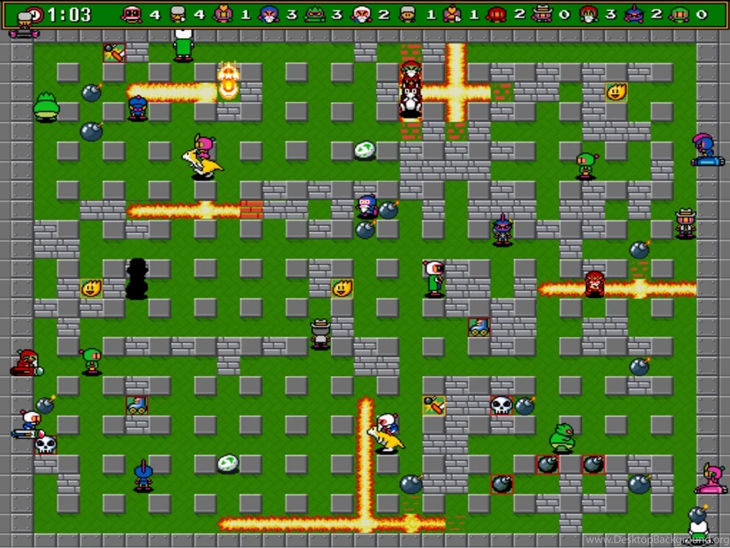 Video Games Bomberman Retro Games 16 bit Wallpapers Desktop Background