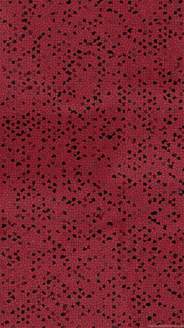 Red Mosaic iPhone 5 Wallpapers (640x1136)