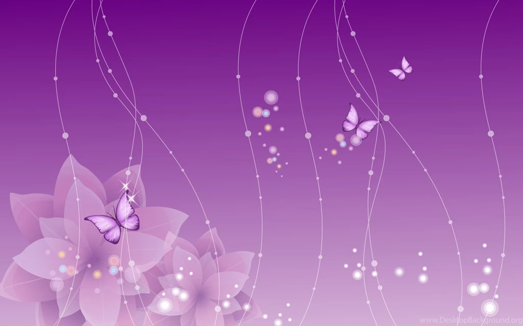 10+ Purple Floral Wallpapers