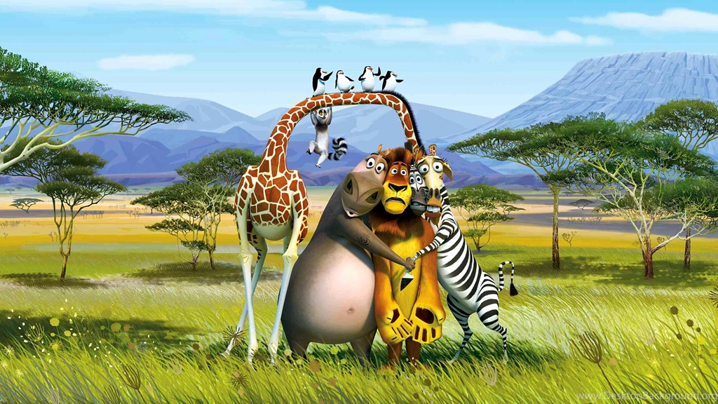 Animal cartoon HD wallpaper 1080p