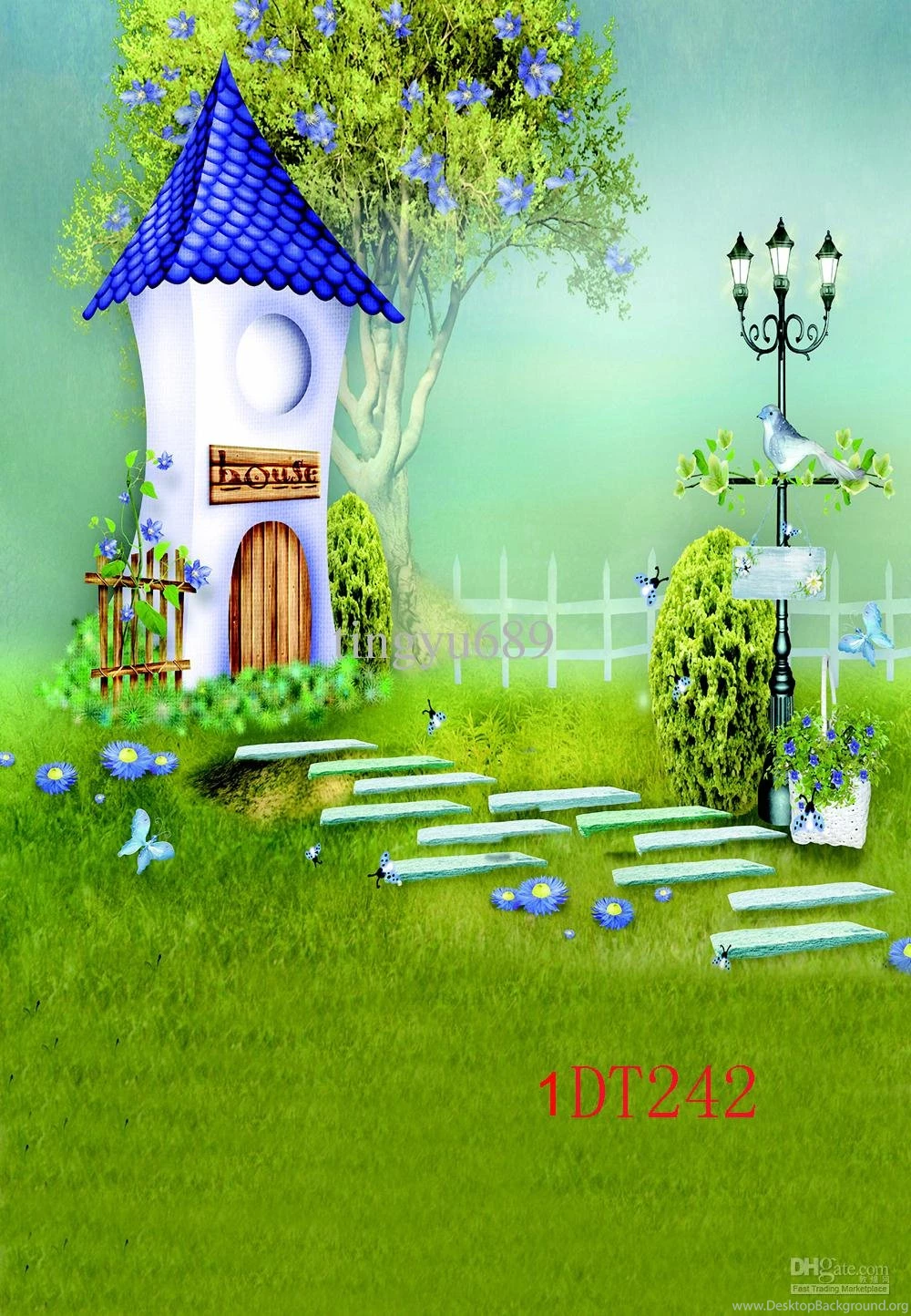 Wholesale PHOTO BACKDROP WALLPAPER CURTAIN SCENIC DREAMY INDOOR ...