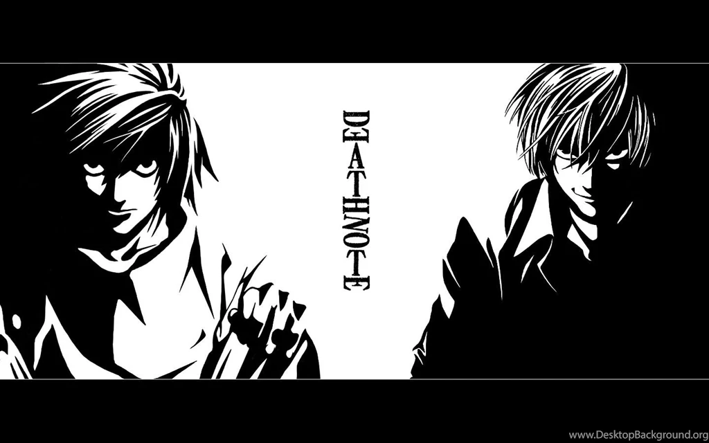 Death Note L Yagami Light Wallpapers Desktop Background