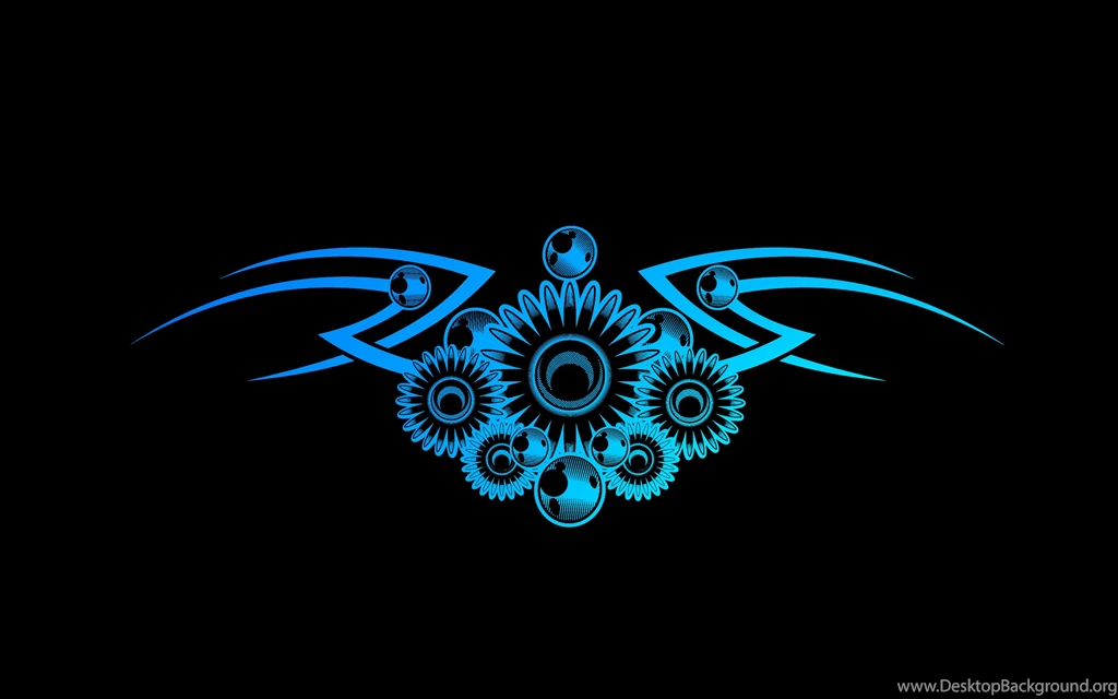 Blue Tribal Wallpapers Wallpapers Cave