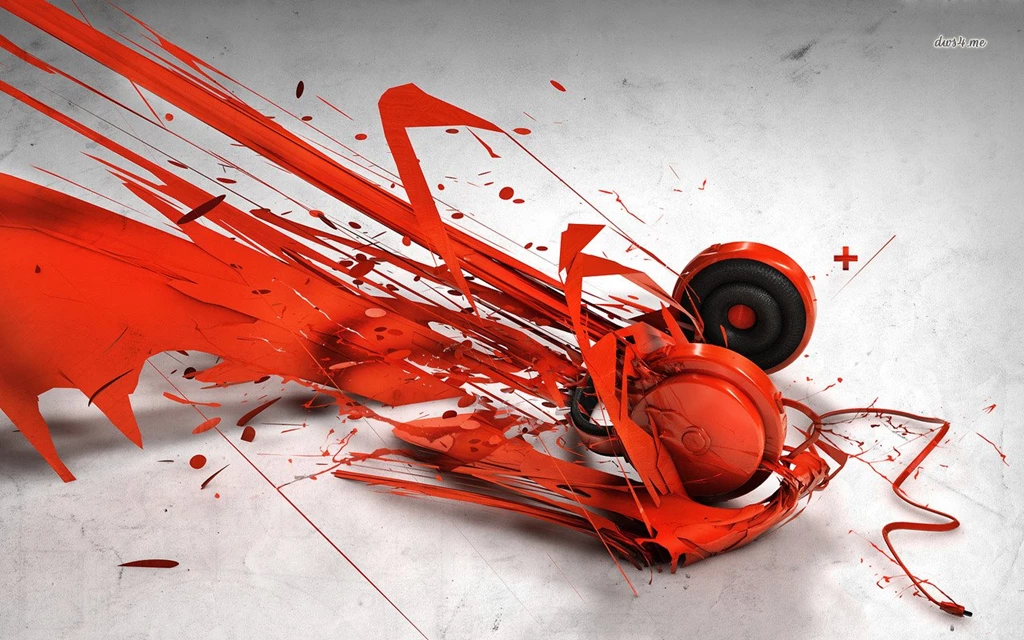 Red Headphones Wallpapers Music Wallpapers
