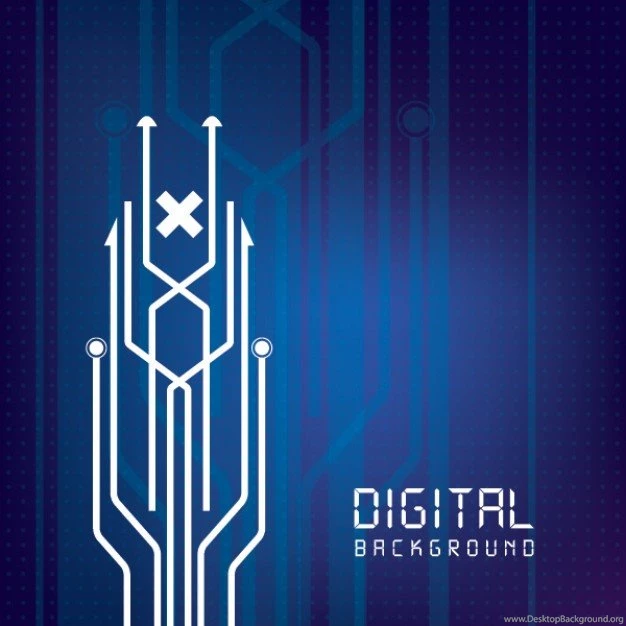 Digital Backgrounds Vector