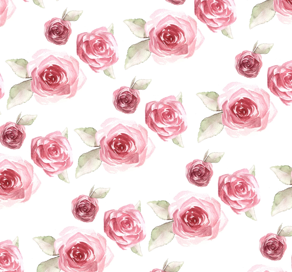 18 Best Photos Of Rose Flower Patterns Pink Rose Floral Pattern ...