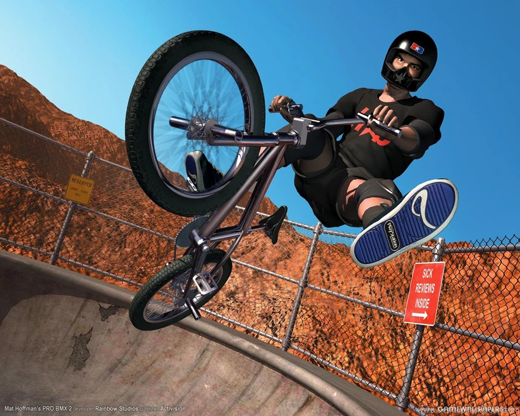 Wallpapers Mat Hoffman's Pro BMX Games Image