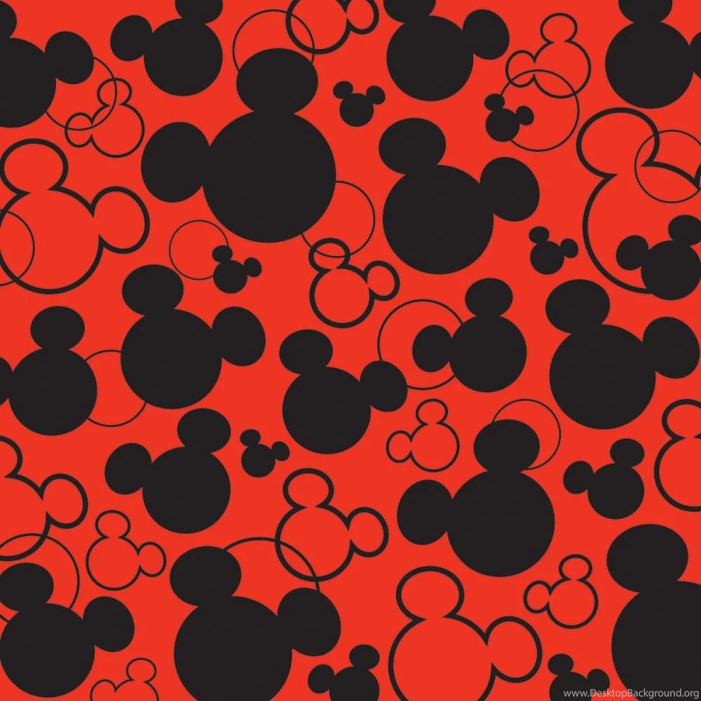 Mickey Heads, Disney Scrapbook Paper (Sandylion) Desktop Background