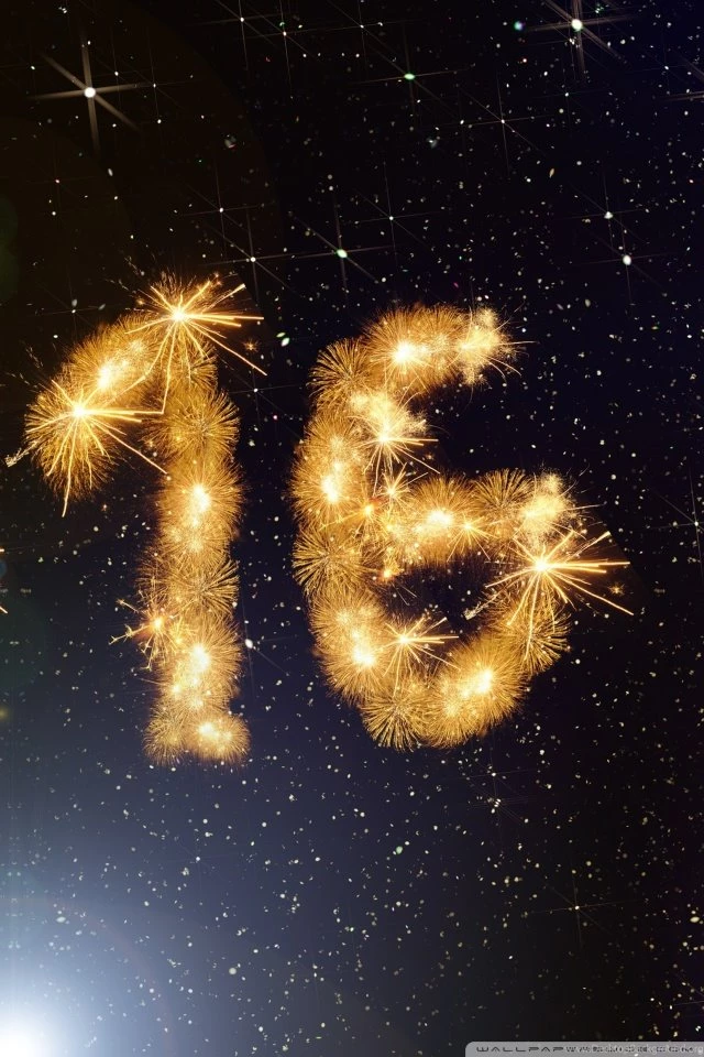 2016 Happy New Year HD Desktop Wallpapers : Widescreen : High ...