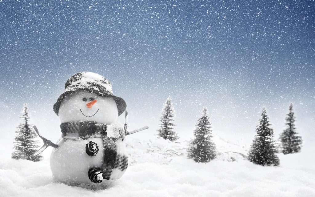 New Year's Snowman Wallpapers And Images Wallpapers, Pictures ...