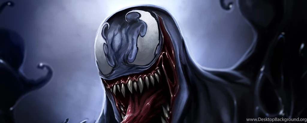 Download Wallpapers 2560x1024 Venom, Eddie Brock, Art, Monster ...