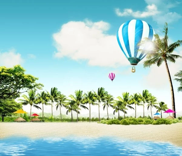 Summer Beach Theme PSD Template PSD Templates Free Download
