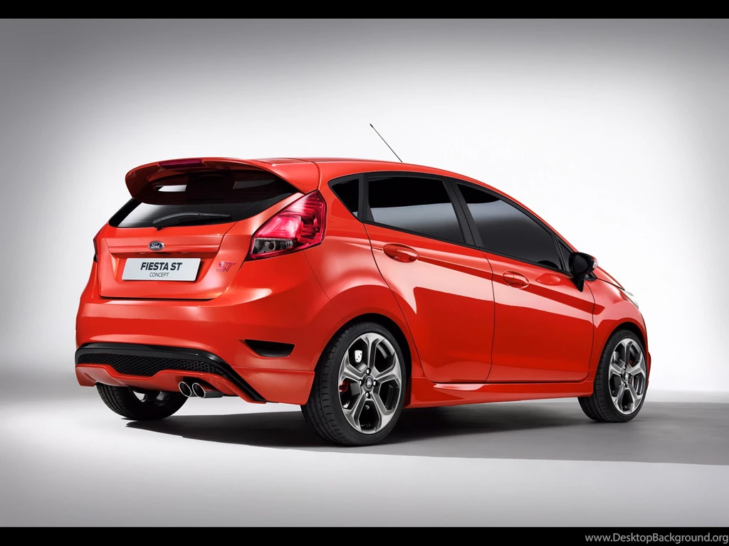 Ford Fiesta St Concept Side Wallpapers Desktop Background