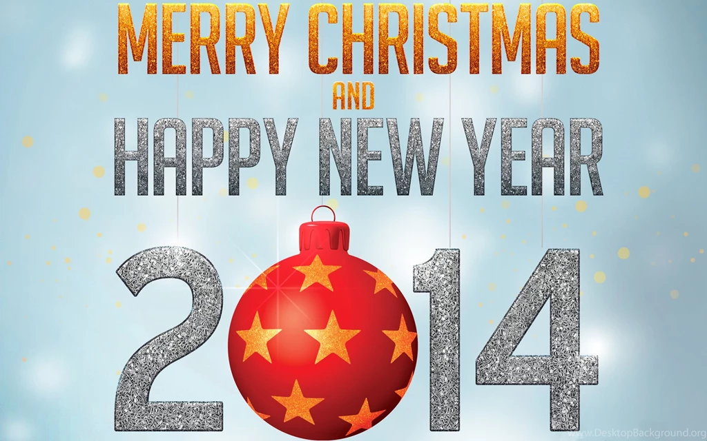 Merry Christmas Happy New Year 2014 wallpaper 1920 1200.jpg