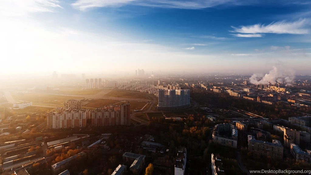 Download Wallpapers 1920x1080 Moscow City, Russia, View, Overview ...
