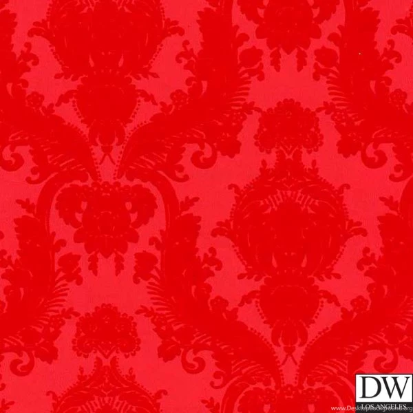 Classic Velvet Damask Wallpapers : Designer Wallcoverings™ Your ...