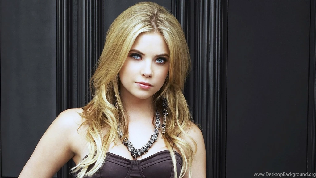 Ashley Benson With A Silver Necklace Wallpapers