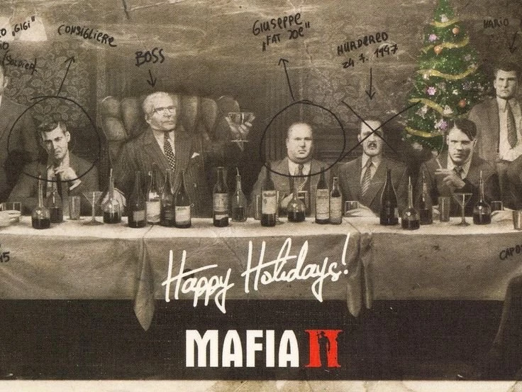 Mafia II Christmas Card Wallpapers