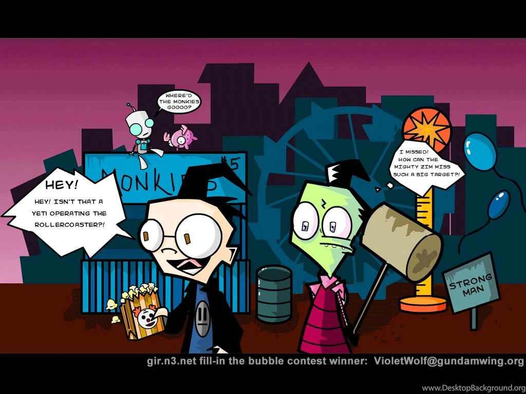Invader Zim Gir Wallpapers Wallpapers Cave