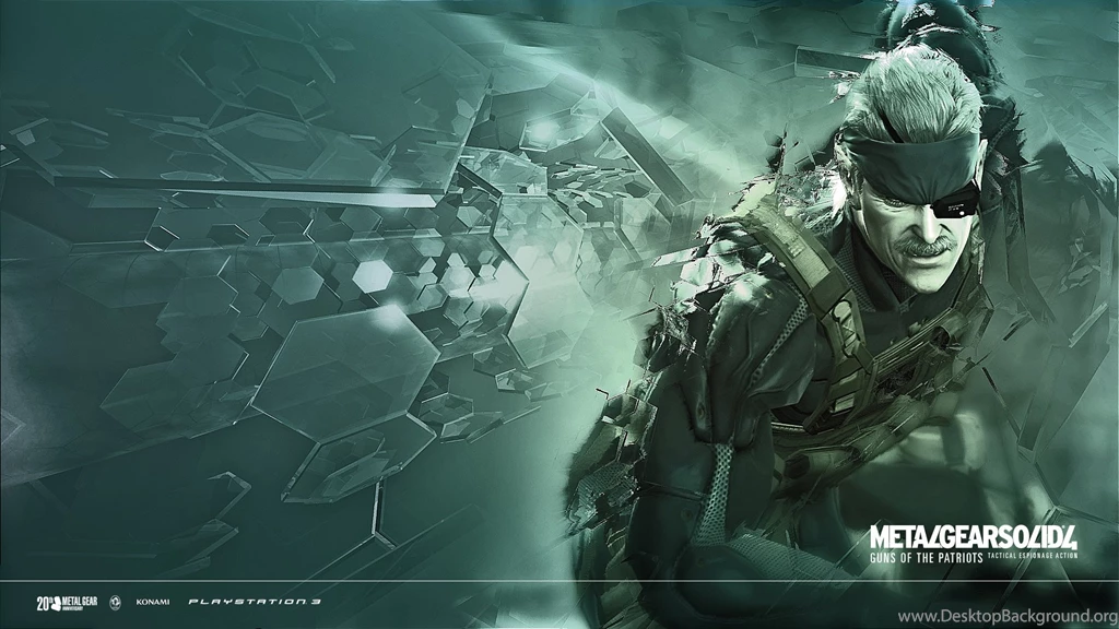 Metal Gear Solid 4 Old Snake HD Wallpapers