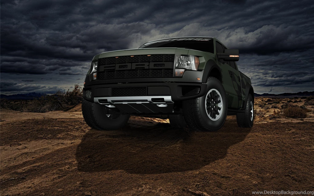 CoolFords.com Digitally Creates Army Green F 150 SVT Raptor For ...