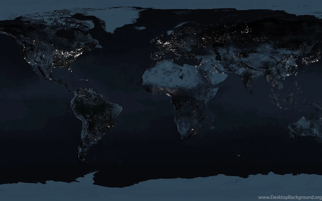 Night Map Of The World Wallpapers And Images Wallpapers ...
