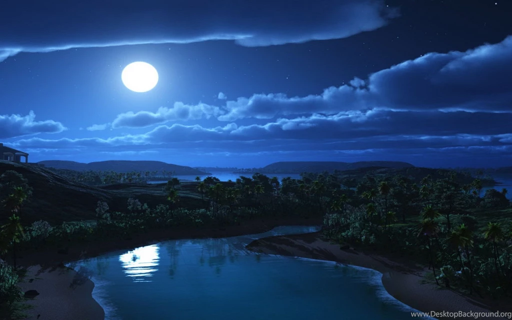 Moon Desktop Wallpapers Wallpapers Cave