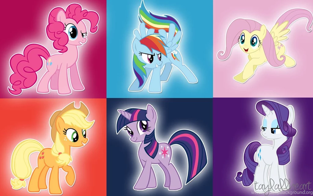 Mlp_fim_wallpaper__mane_6__by_taylallheart d4umy0b – Lavender And ...