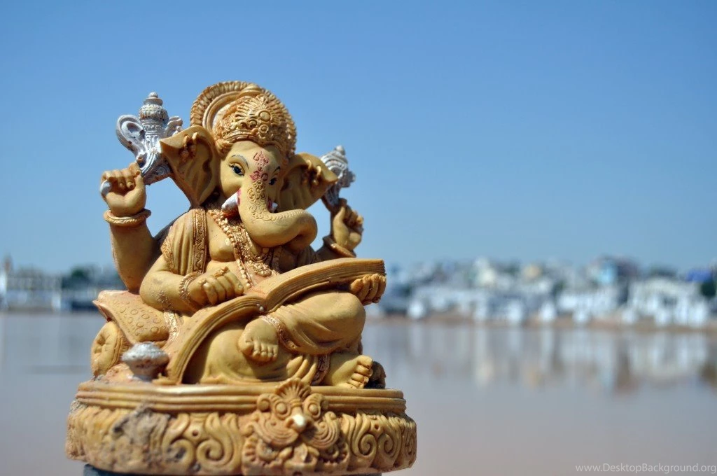 Beautiful Natural Desktop Ganesh Ji 3D Wallpapers