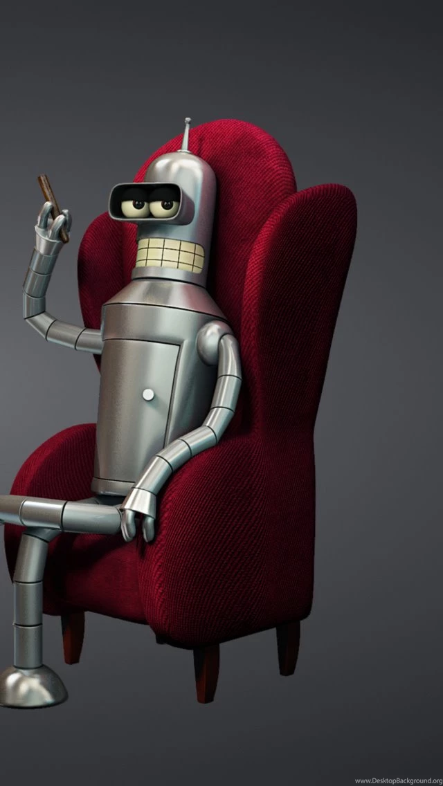 3D Bender Futurama 640x1136.jpg