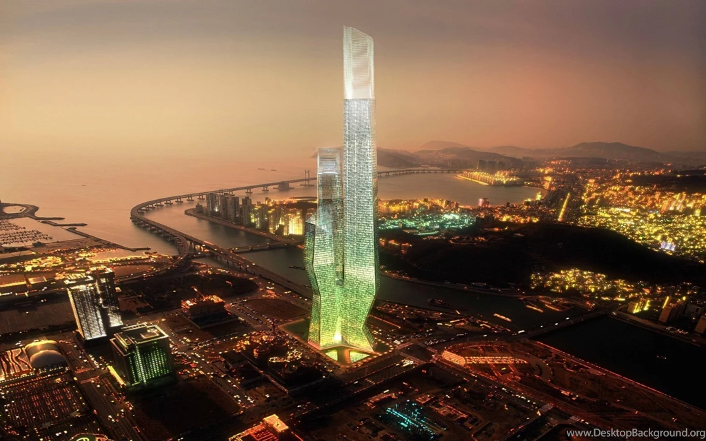 Download The Tall Neon Building Wallpaper, Tall Neon Building ...