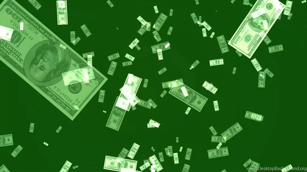 Dollar Bills Falling 2 Animation AA VFX YouTube