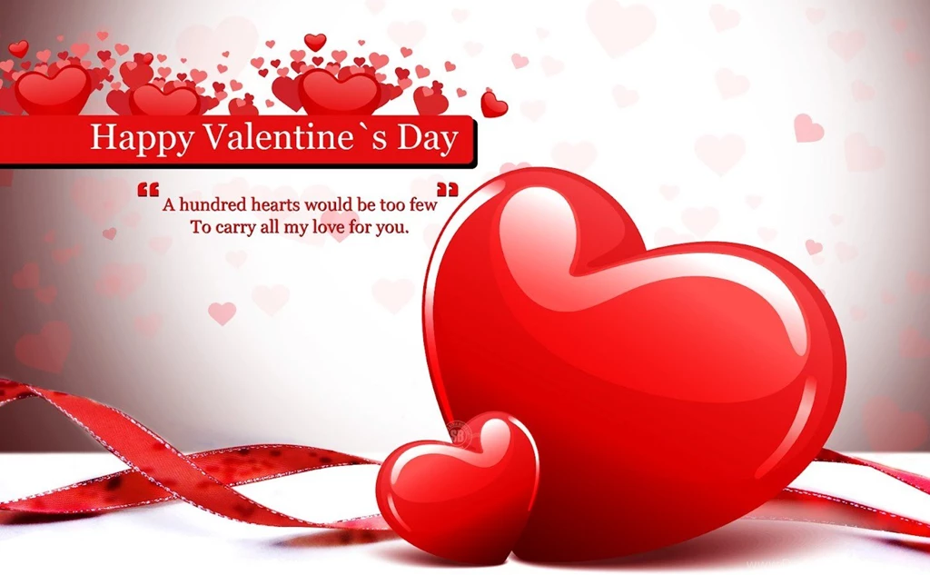 Happy Valentines Day 2016 Hearts Wallpapers And Images Happy ...