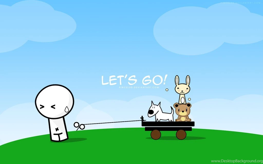 Let's Go Wallpapers By Pincel3d On DeviantArt