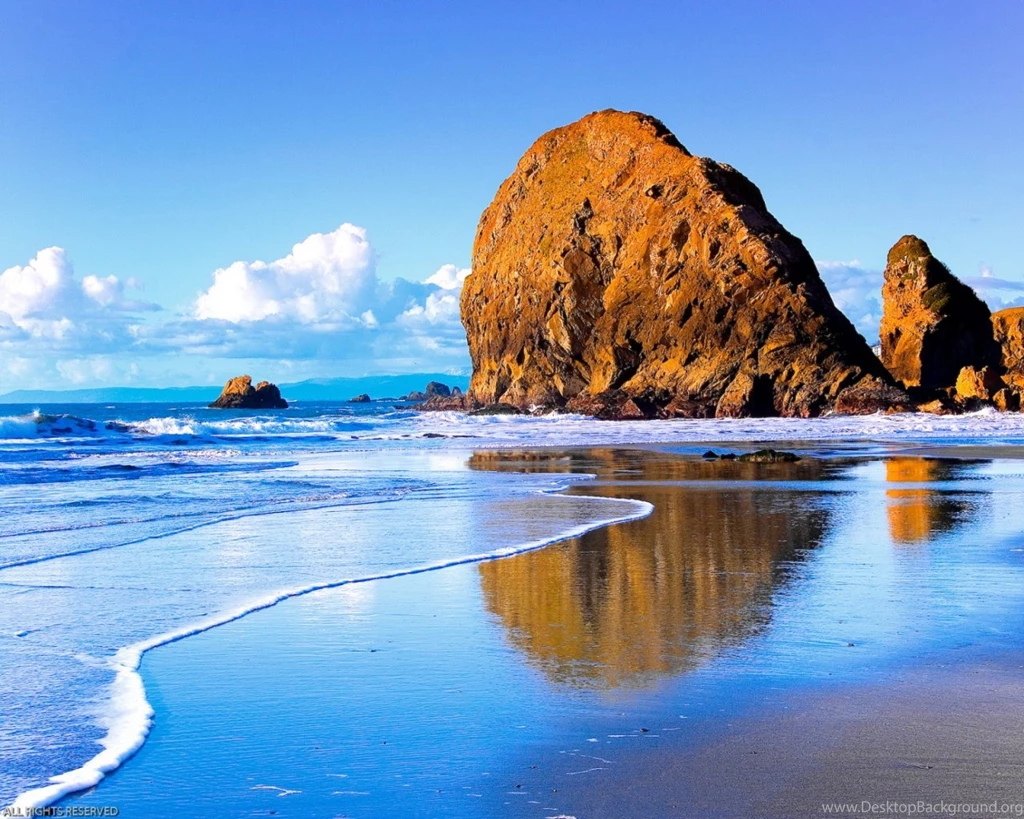 1280x1024 Rock On The Beach Desktop PC And Mac Wallpapers