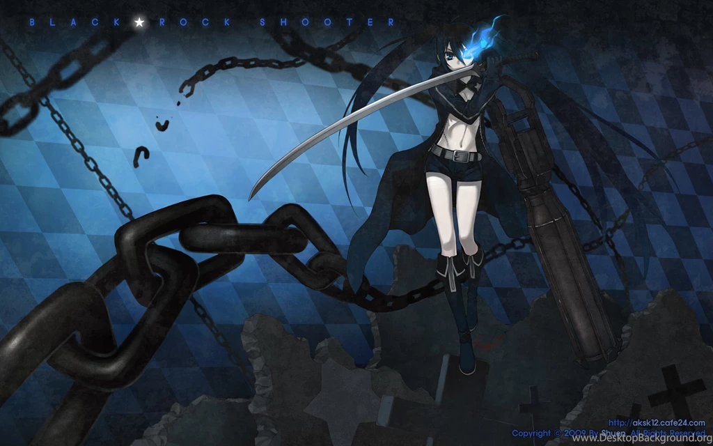Black Rock Shooter Wallpapers Pack