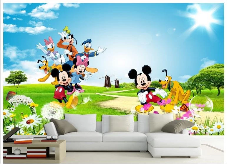 Popular Mickey Mouse 3d Wallpaper Buy Cheap Mickey Mouse 3d ...