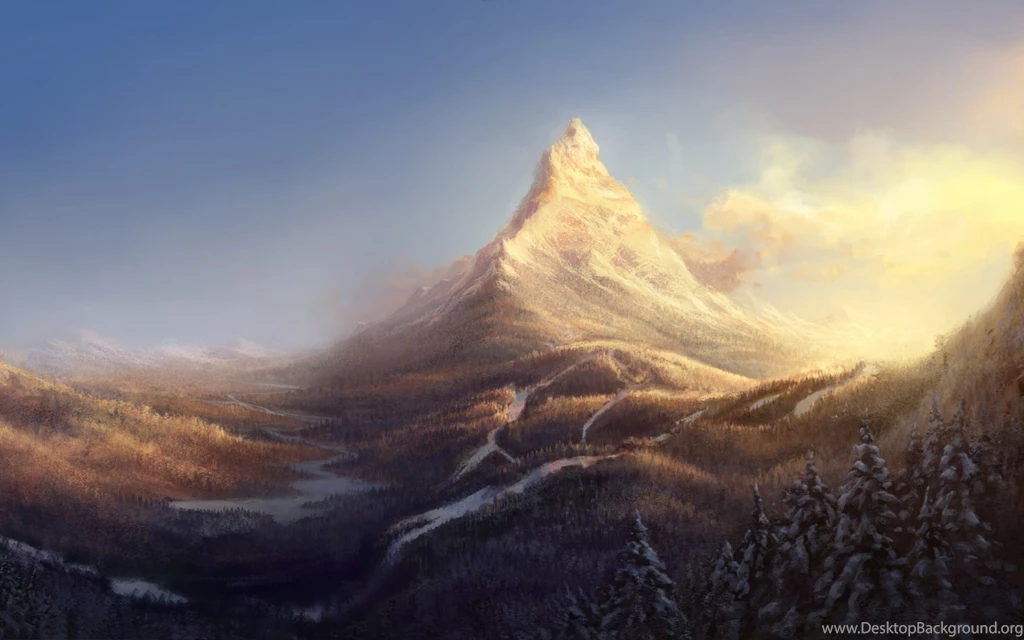 Mountain Artwork Wallpapers