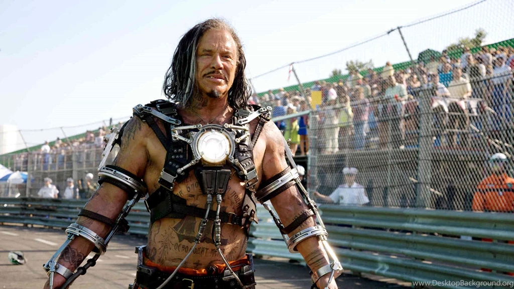 1366x768 Mickey Rourke In Iron Man 2 Wallpapers