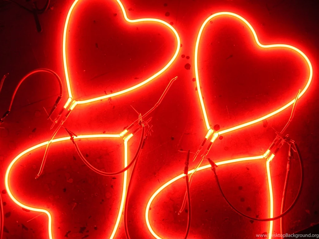 Neon Heart Wallpapers